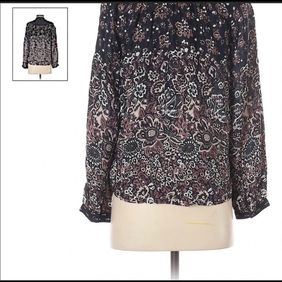 Lucky Brand Button Down Blouse - Picture 2 of 3